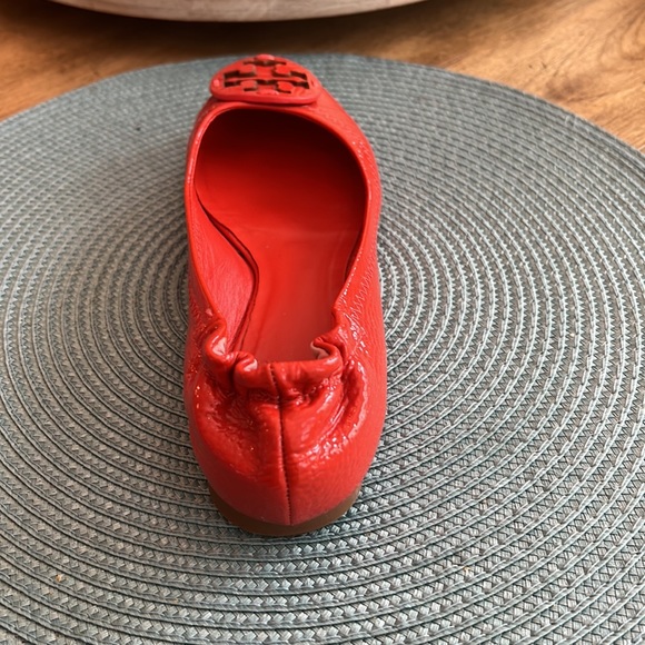 Tory Burch Ballet Flat Flame Red - Picture 7 of 10